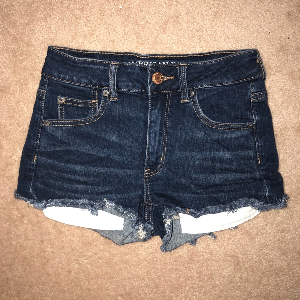 American Eagle Dark Wash Shorts